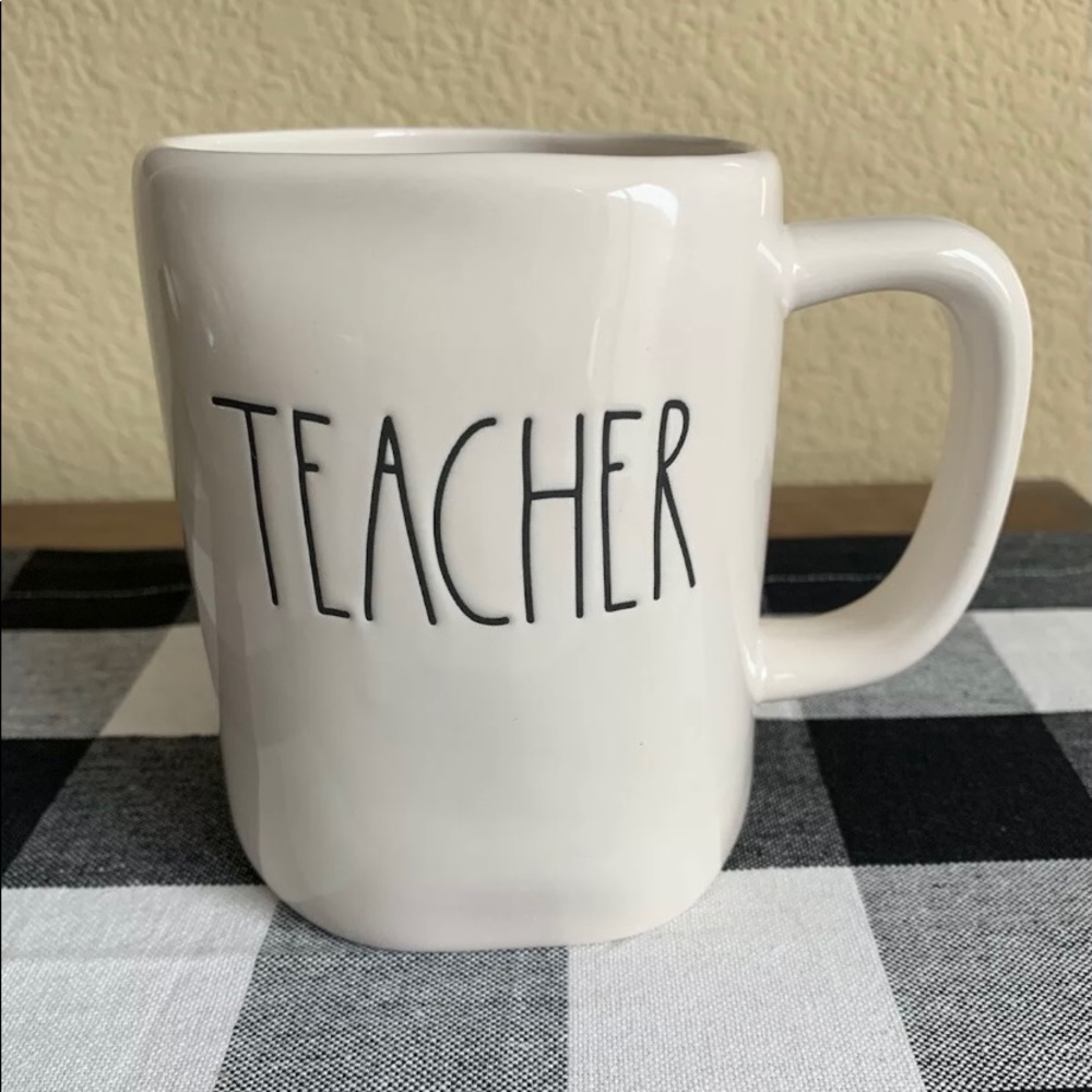 RaeDunn TEACHER Mug 📚📝📌